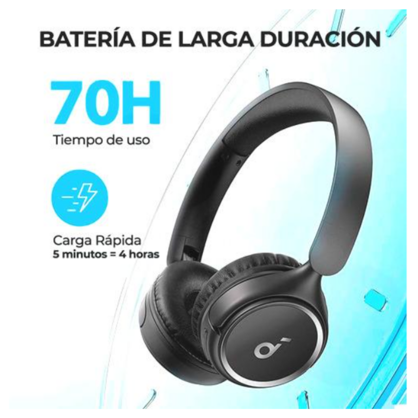 Audífonos Headset Soundcore H30i Bluetooth Negro