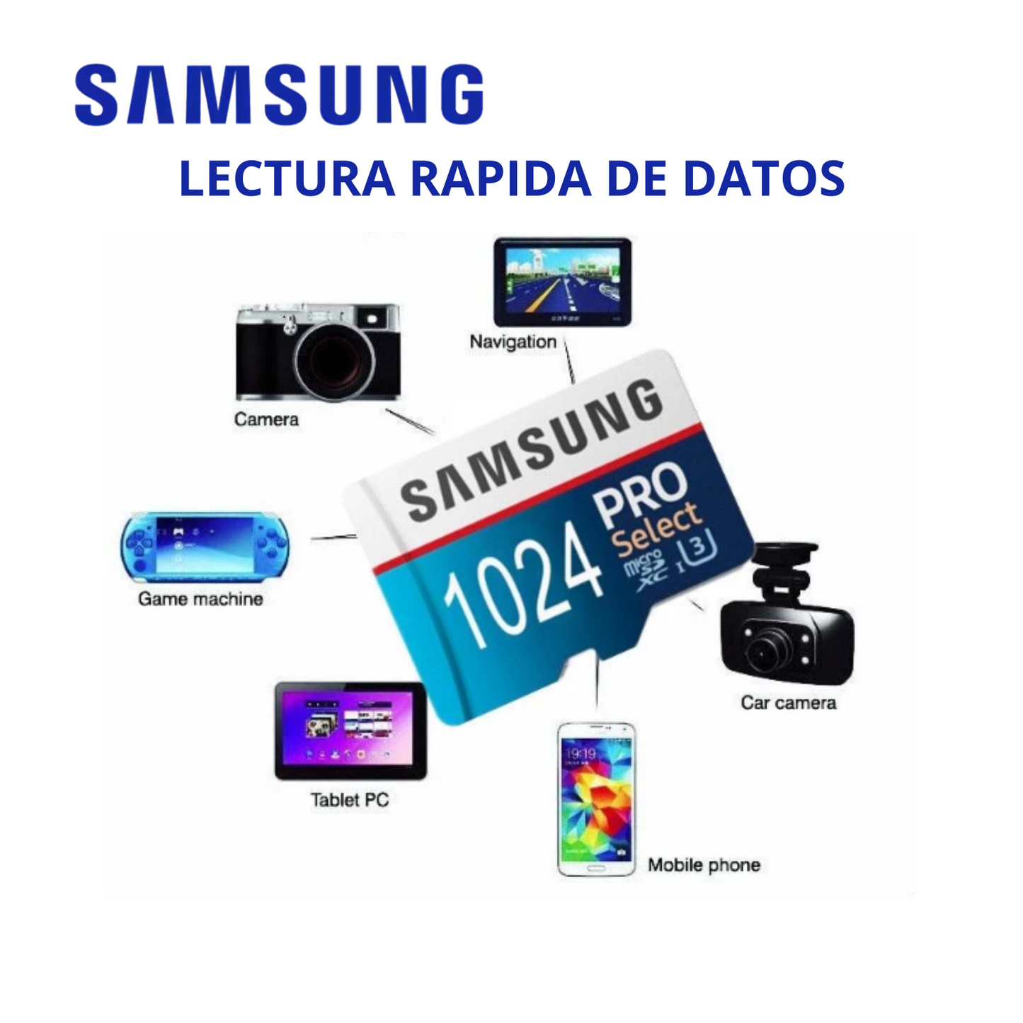 Memoria Micro SD 1TB SAMSUNG PRO