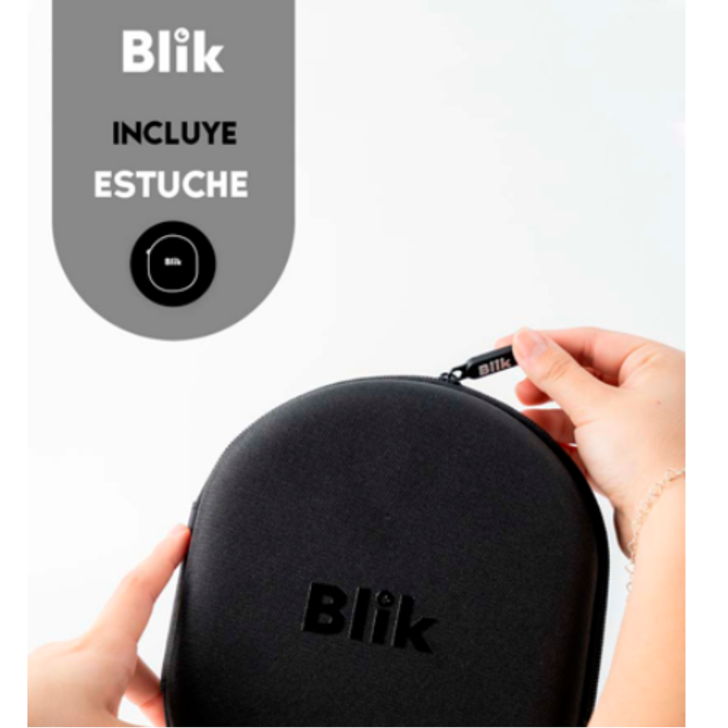 Audífono Headset Blik Soul 900, Bluetooth, ANC, Negro
