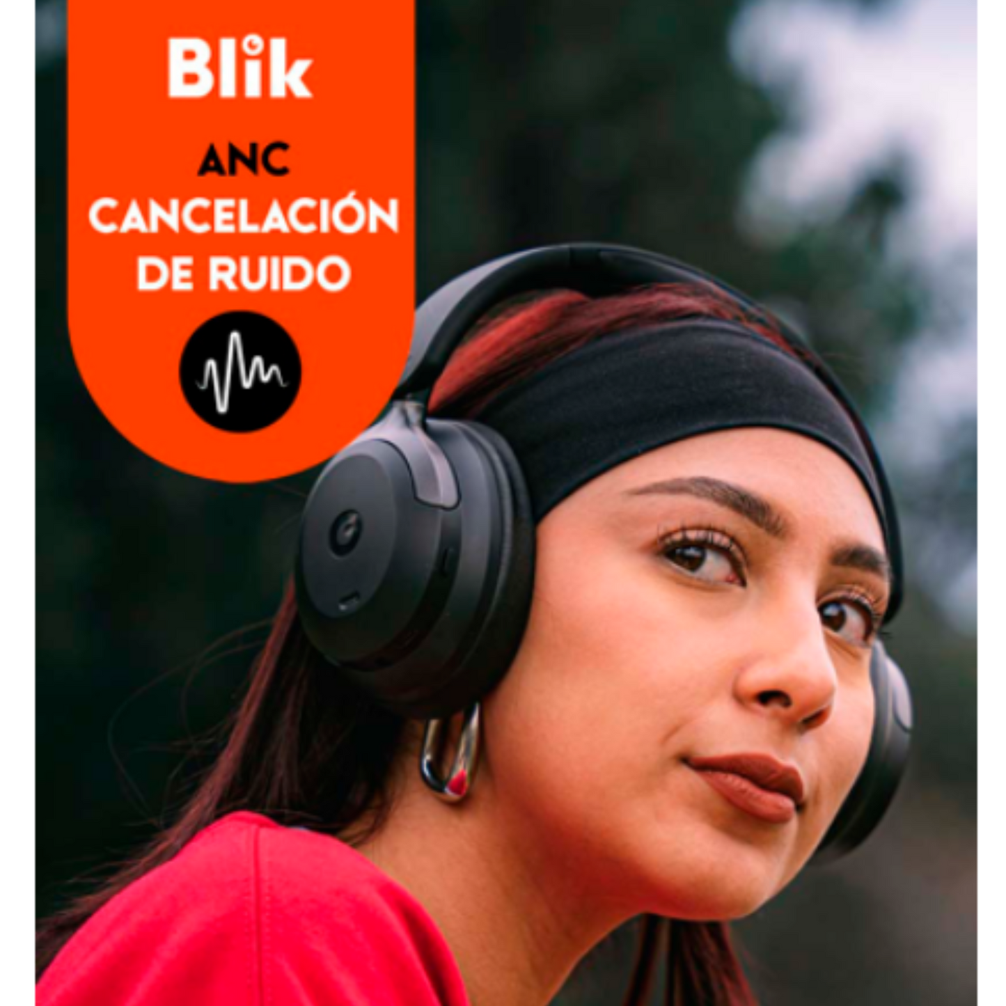 Audífono Headset Blik Soul 900, Bluetooth, ANC, Negro