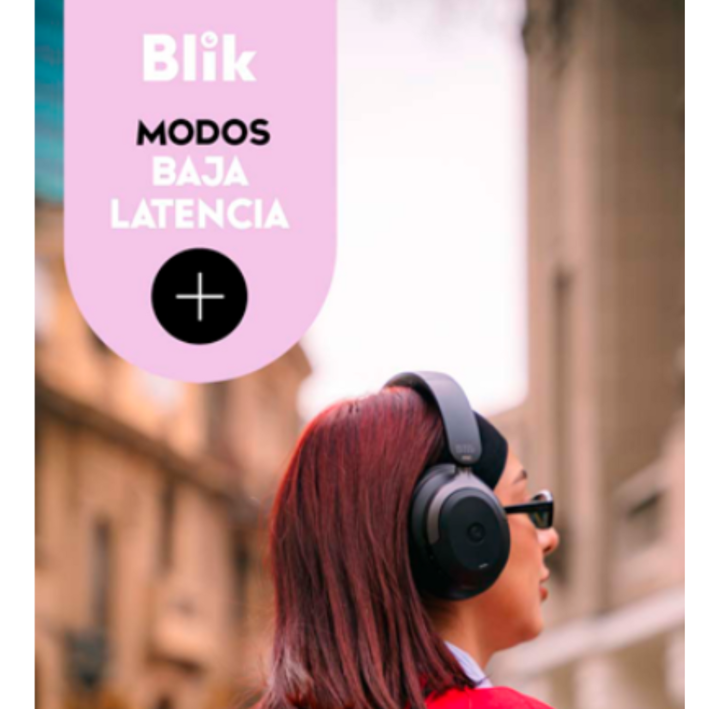 Audífono Headset Blik Soul 900, Bluetooth, ANC, Negro