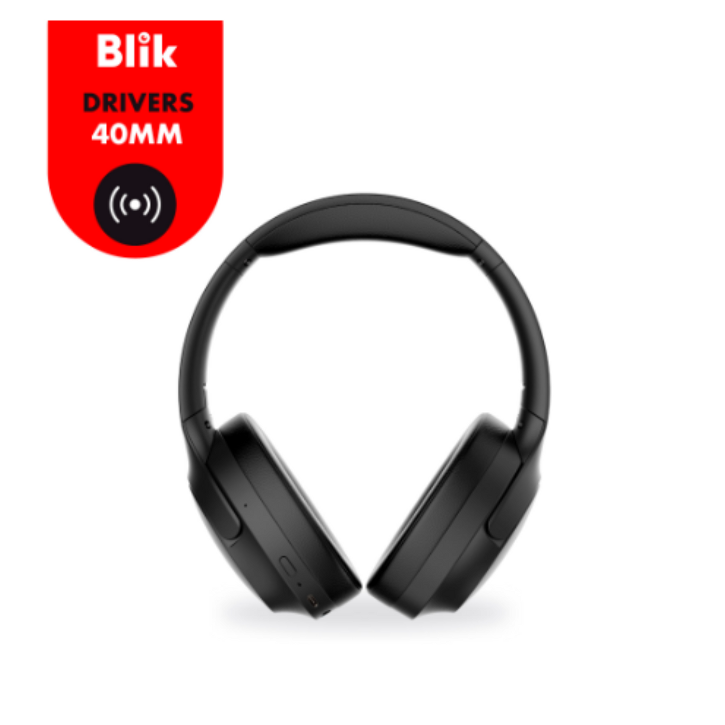 Audífono Headset Bluetooth Blik Essence 700 ANC Negro