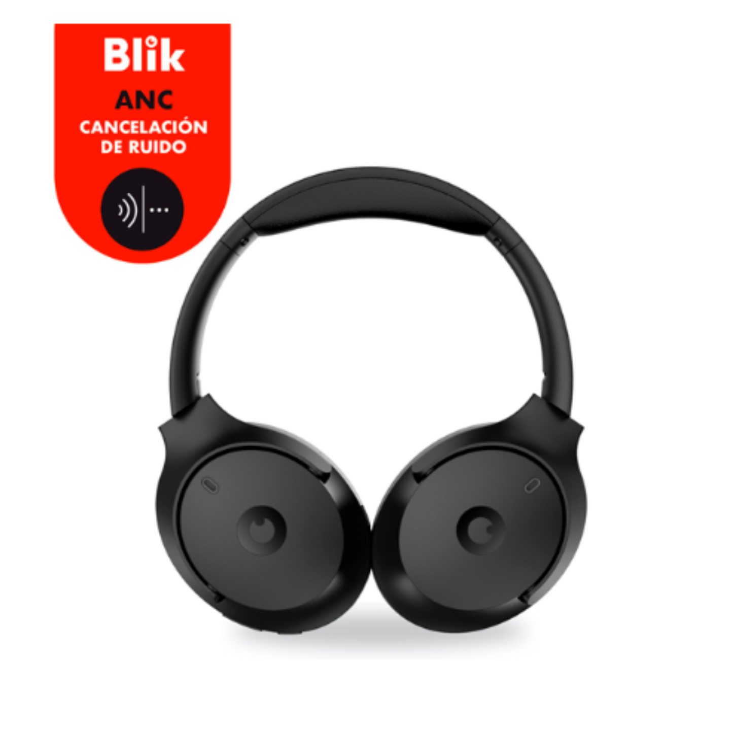 Audífono Headset Bluetooth Blik Essence 700 ANC Negro