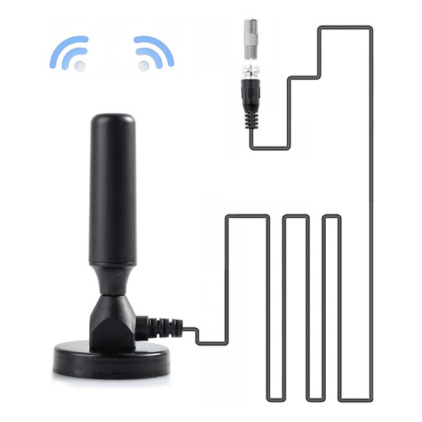 Antena Tv Digital Abierta Hd Interior Exterior Smart Tv