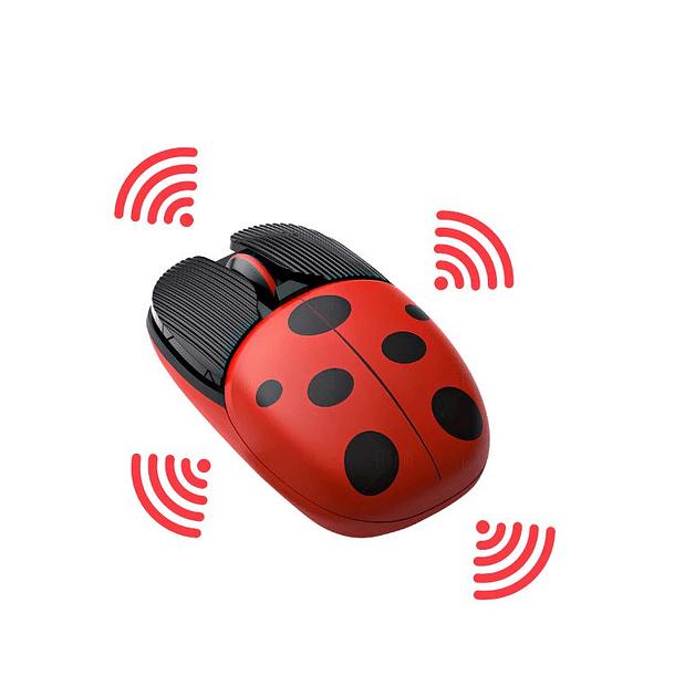 Mouse Inalámbrico Recargable Para PC Diseño Chinita