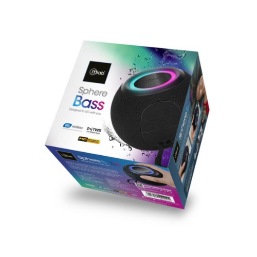 Parlante Sphere Bass Negro Mlab