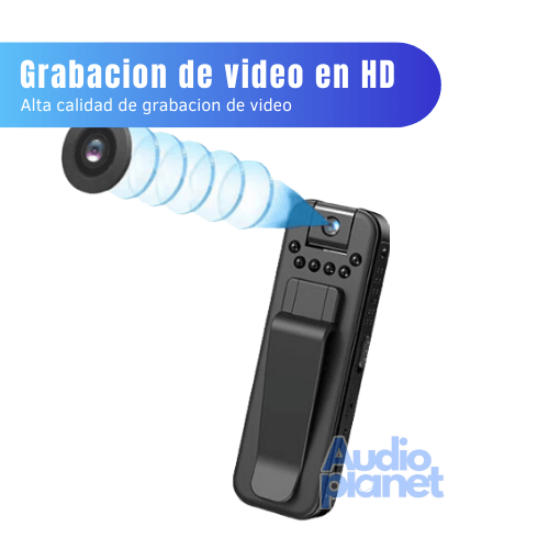 minicámara portátil HD - AudioPlanet