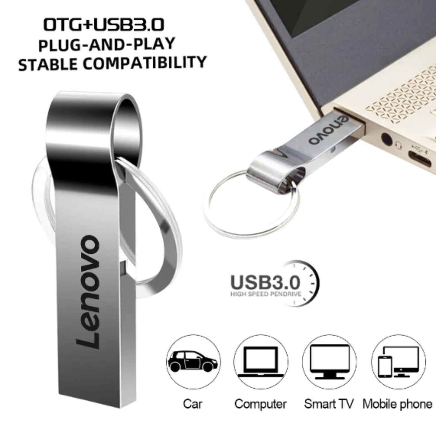 Pendrive 2TB LENOVO PLUS - AudioPlanet