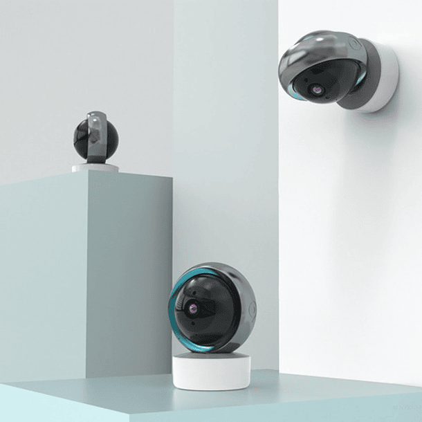 Cámara Seguridad 360° De Alta Calidad 1080p Visión Nocturna