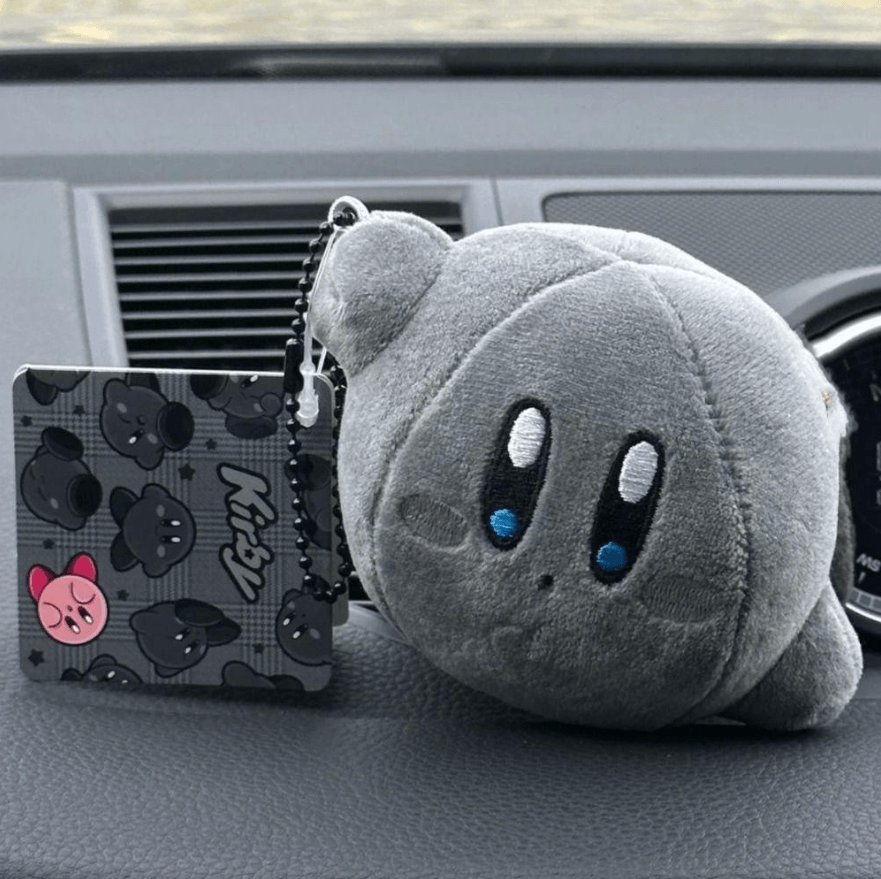 Kirby Llavero Colgante Peluche De Color Negro - AudioPlanet