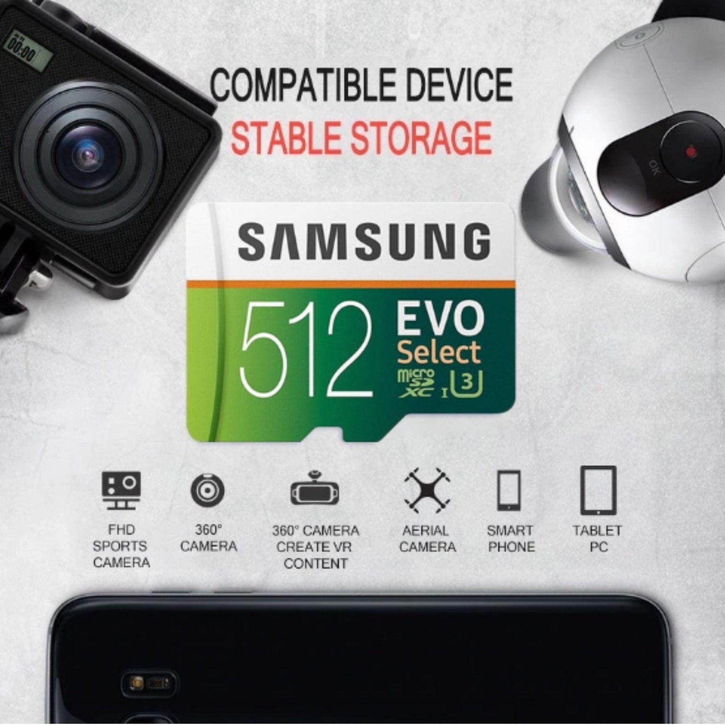 Memoria Micro SD 1TB SAMSUNG EVO - AudioPlanet