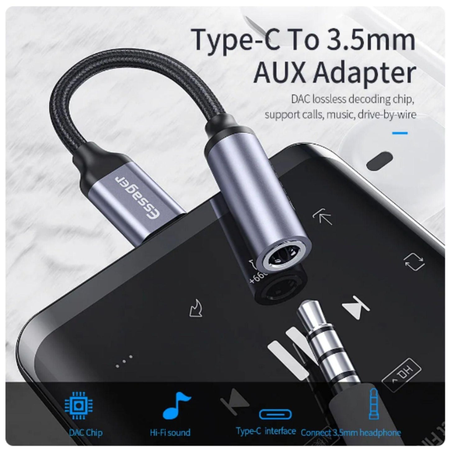 Adaptador de Audio - AudioPlanet