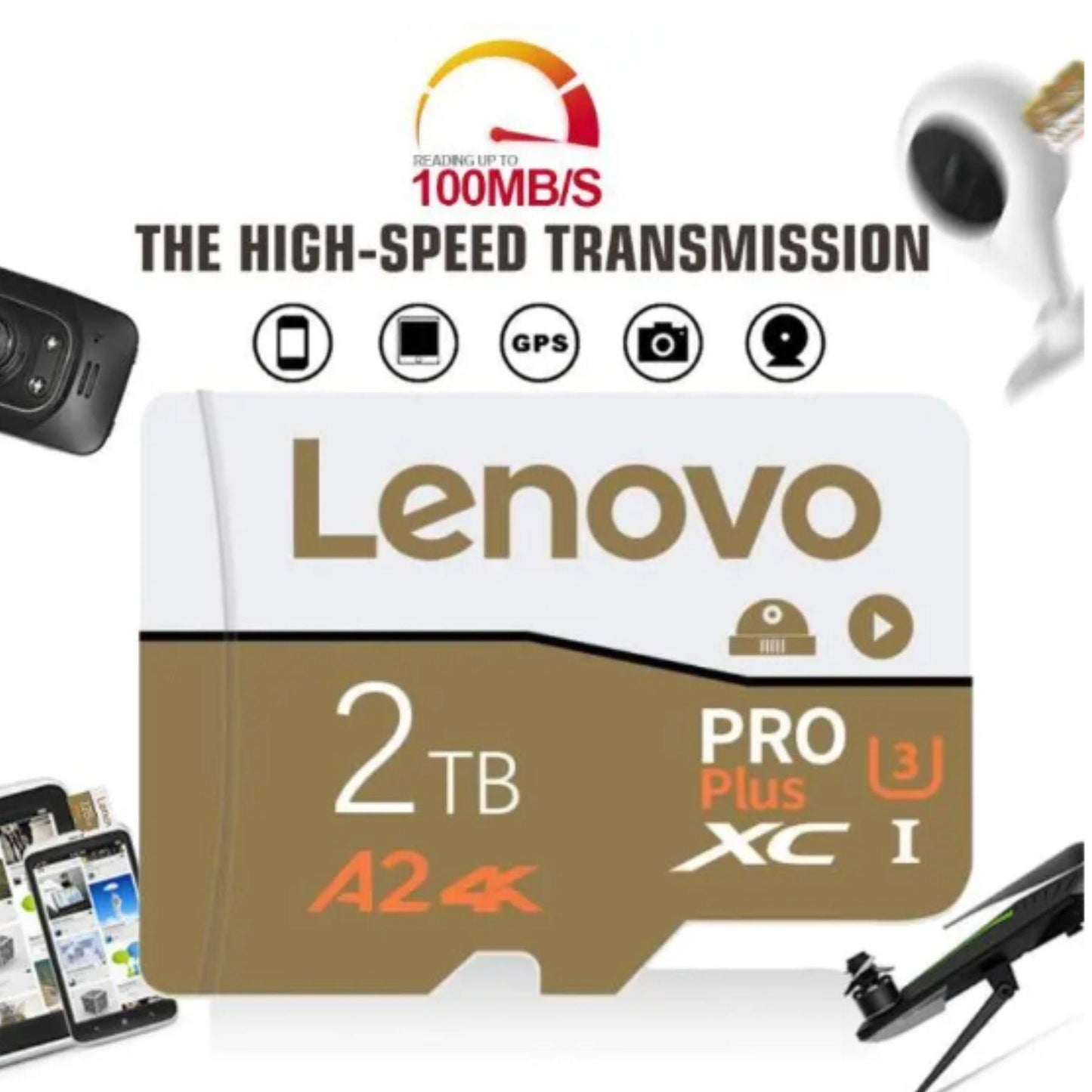 Memoria Micro SD 2TB LENOVO - AudioPlanet